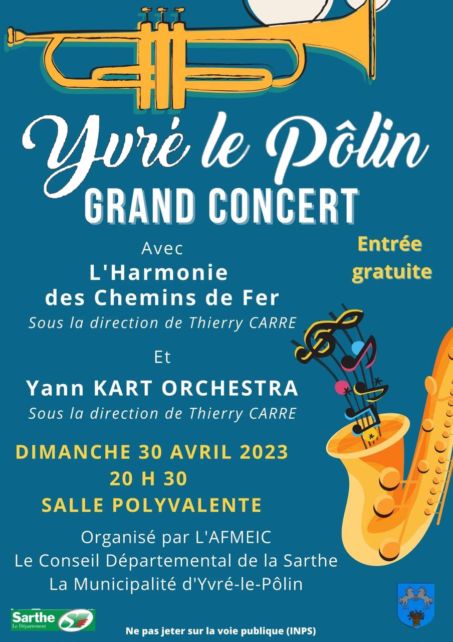 affiche grand concert